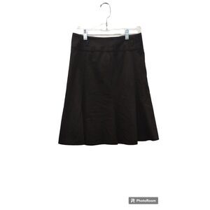 Star city formal black flowy‎ bottom skirt